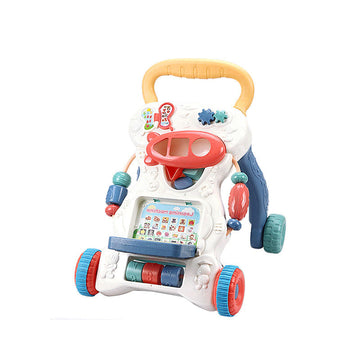 Andadera Infantil 5 En 1 Multifuncional Con Música Y Juegos Color Blanco