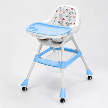 Silla Comedor Para Bebé Evolutivo Baby On 4 en 1 Multifuncional - Con Ruedas Segura