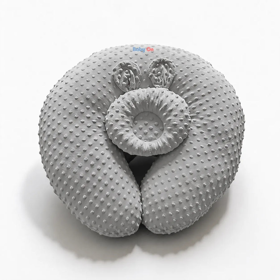 Almohada Cojin De Lactancia Materna Para Bebé Multiusos Ergonómico