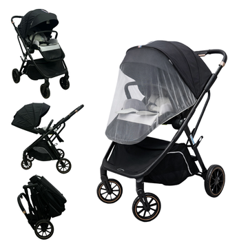 Coche Bebé Tipo Moisés 3 en 1 en Aluminio Premium – ImperialRide Pro