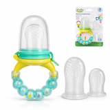 Chupo alimentador Baby On de silicona con sonajero