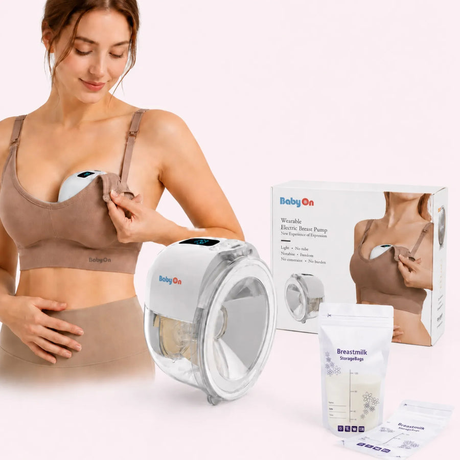 Extractor de leche Baby On ComfortMilk Pro portátil y manos libres