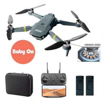 Drone 998max -6 BATERIAS- Motor Brusless Doble Camara Estuche