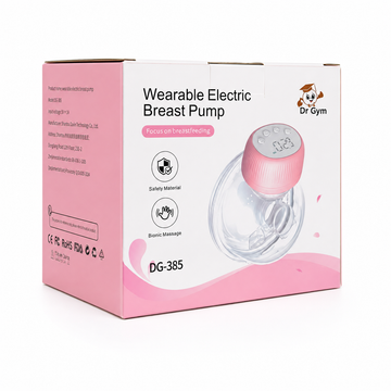 Extractor De Leche ELÉCTRICO Manos Libres BABY ON DG MAX — CÓMODO Y RECARGABLE