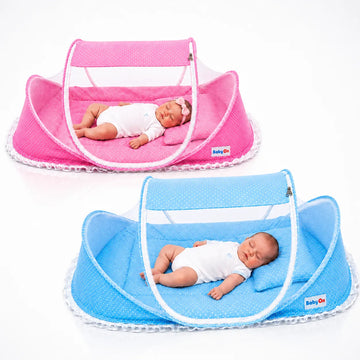 Mosquitero Toldillo Cuna Portatil Plegable Para Bebé Colchoneta Y Almohada BabyOn