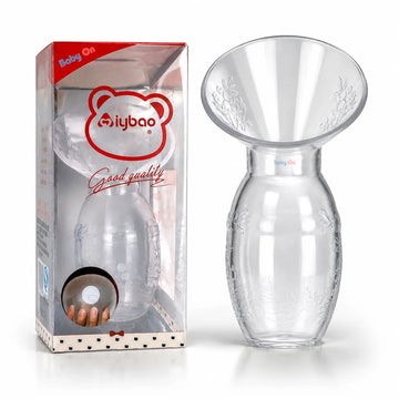 Extractor Recolector de Leche Manual en Silicona para Lactancia + 30 Bolsas Baby On