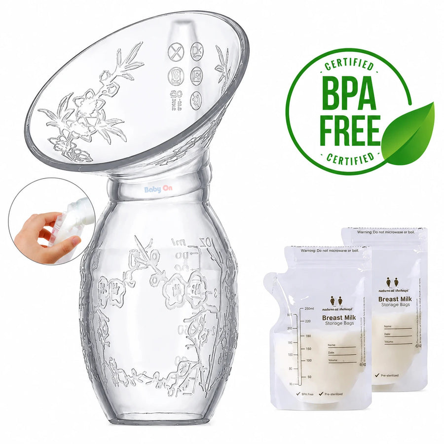 Extractor recolector de leche Baby On manual + 30 bolsas