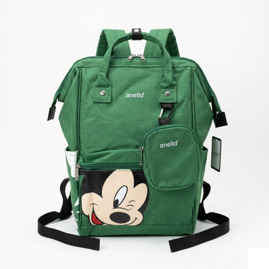 Pañalera morral Baby On tipo Mickey