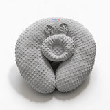 Almohada Cojin De Lactancia Materna Para Bebé Multiusos Ergonómico