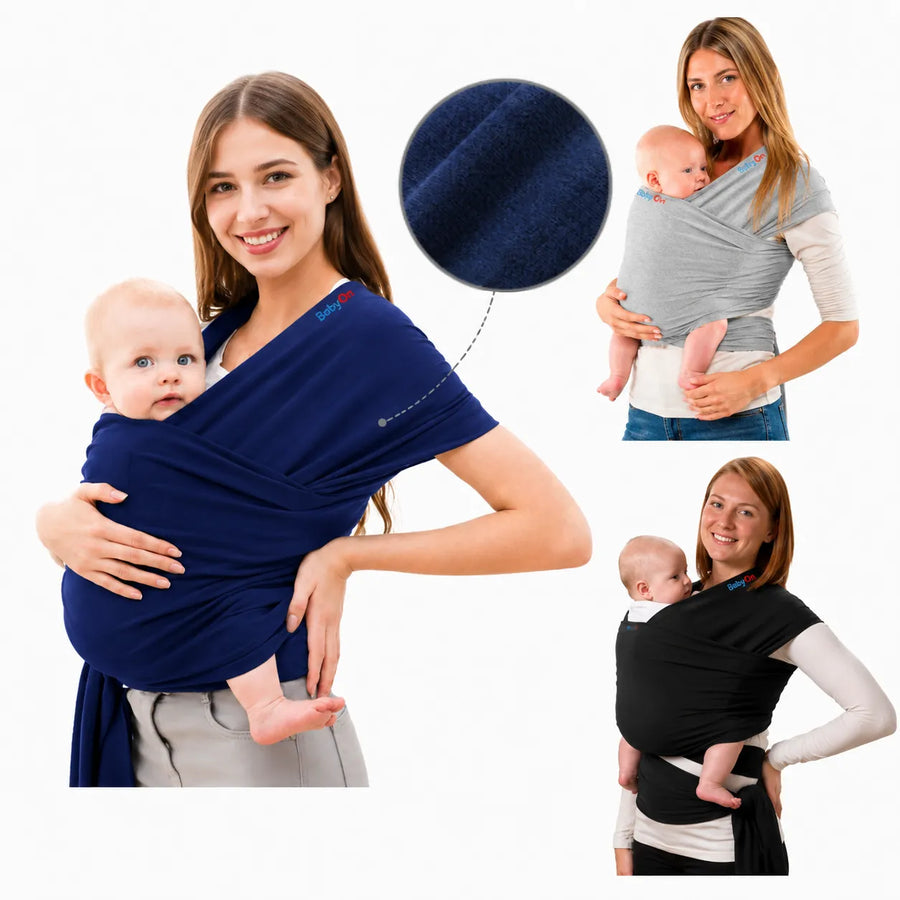 Fular Cargador Elástico Para Bebe Baby On Wrap