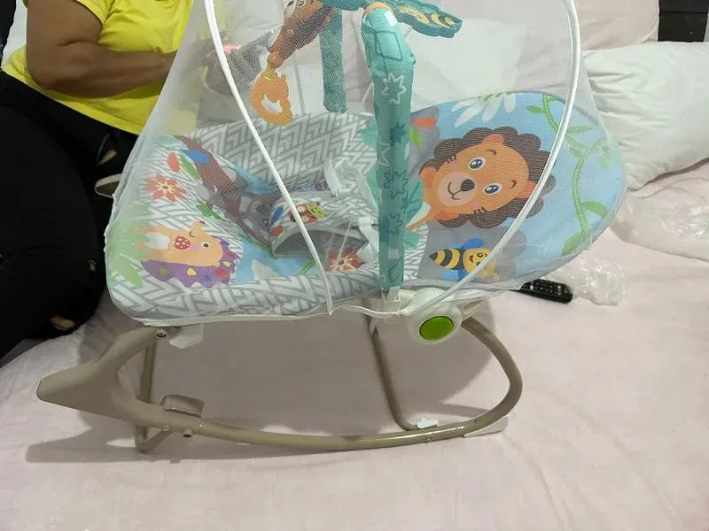 Opinión de Cliente Baby On sobre Silla mecedora vibradora y musical para bebé 3 en 1 Baby On