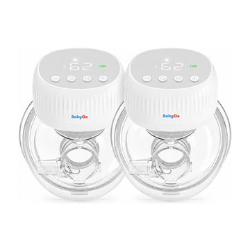 Extractor De Leche Eléctrico DOBLE Manos Libres BABY ON DG MAX  — Cómodo Y Recargable