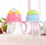 Vaso Pitillo Entrenador Anti-derrame Con Tapa 10 Onzas