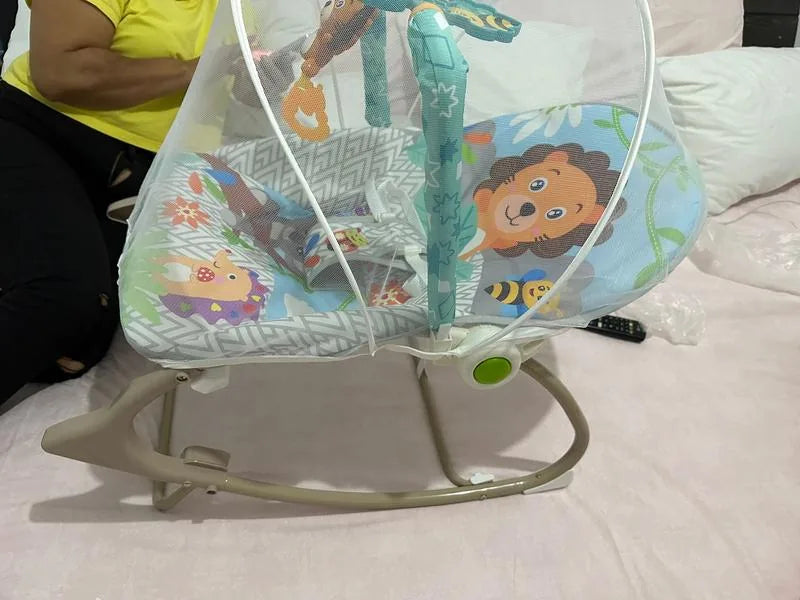 Opinión de Cliente Baby On sobre Silla mecedora vibradora y musical para bebé 3 en 1 Baby On